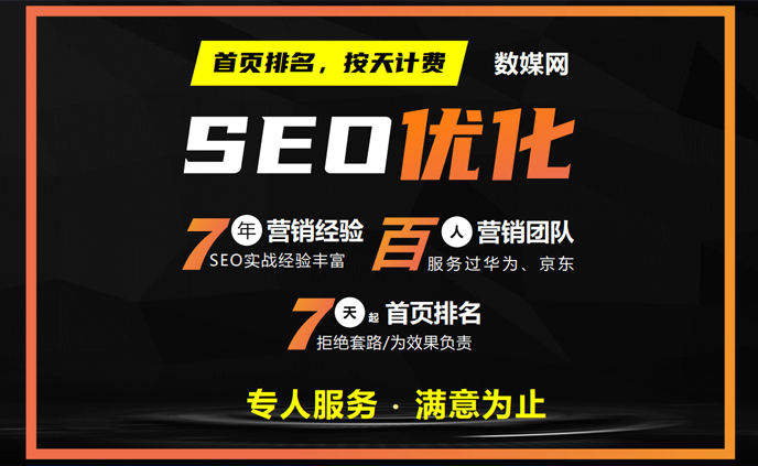 网站SEO优化服务（关键词到首页按天付费）